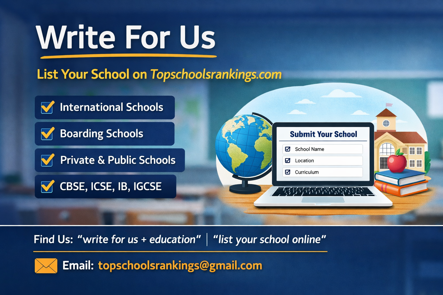 Write For Us